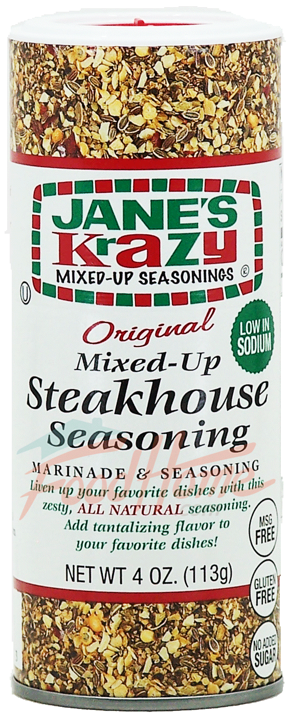 Janes Krazy mixed up; steakhouse seasoning & marinade Full-Size Picture